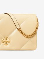 TORY BURCH - Women Kira Diamond Quilt Chain Wallet - Image 4