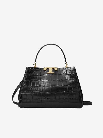 TORY BURCH - Women Eleanor Croc Embossed Satchel Bag