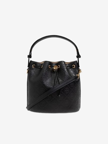 TORY BURCH - Women T Monogram Leather Bucket Bag