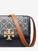 TORY BURCH - Women Eleanor T Monogram Small Convertible Shoulder Bag - Image 5