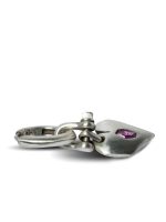 PARTS OF FOUR - Jazz's Solid Heart Earring (Extra Small, 0.2 CT, Ruby Slice, MA+RUB) - Image 3