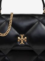 TORY BURCH - Women Kira Diamond Quilt Mini Top Handle Chain Wallet - Image 6