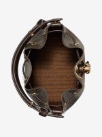 TORY BURCH - Women T Monogram Coated Canvas Mini Bucket Bag - Image 5