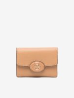 TORY BURCH - Women Robinson Pebbled Small Wallet