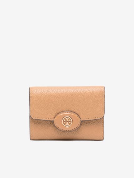 TORY BURCH - Women Robinson Pebbled Small Wallet