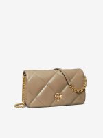 TORY BURCH - Women Kira Diamond Quilt Chain Wallet - Image 2