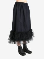 COMME DES GARCONS  NOIR - Women Tulle Layered Skirt - Image 2