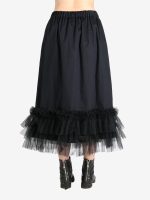 COMME DES GARCONS  NOIR - Women Tulle Layered Skirt - Image 3