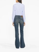 POLO RALPH LAUREN - Women 40/1 Ctn Oxford-Ls Crlte St-Long Sleeve-Button Front Shirt - Image 3