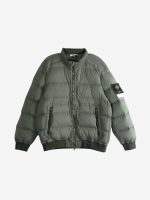 STONE ISLAND - Men Urban Puffer Bomber Jacket - Image 4