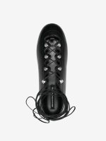 ALEXANDER WANG - Women Vyollette Lace Up Flat Sneakers - Image 4