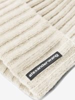 ALEXANDER WANG - Women Logo Label Beanie - Image 3
