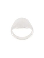 WERKSTATT MUNCHEN - Signet Oval Hammered Ring