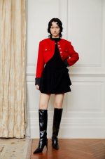 ODTD - Women Stand Collar Cavalier Cropped Jacket - Image 2