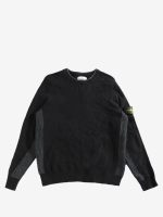 STONE ISLAND - Men Loose-Fit Crewneck Sweater - Image 4