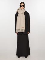 ACNE STUDIOS - Unisex Fringe Oversized Wool Scarf - Image 2