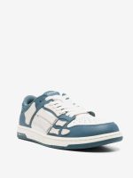AMIRI - Men Debossed Quad Skel Low Top Sneakers - Image 2