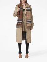 BURBERRY - Unisex Contrast Cashmere Scarf - Image 2