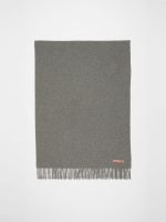 ACNE STUDIOS - Unisex Fringe Oversized Wool Scarf