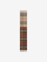 BURBERRY - Unisex Contrast Cashmere Scarf - Image 6