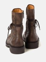 MIU MIU - Women Laceup Ankle Boots - Image 4