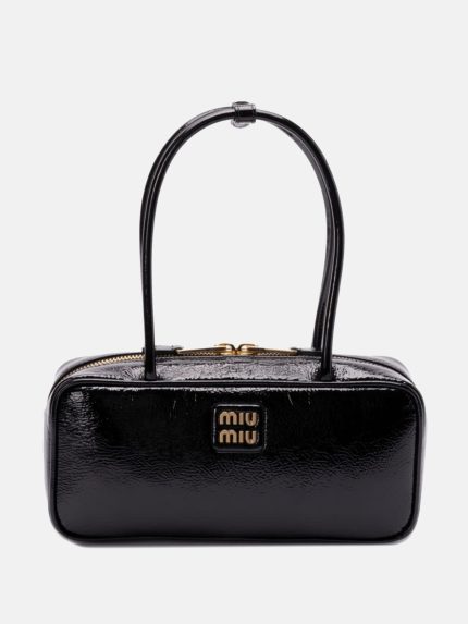 MIU MIU - Women Beau Patent Leather Bag