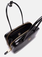 MIU MIU - Women Beau Patent Leather Bag - Image 4