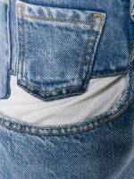MAISON MARGIELA - Women 5-Pocket Wide-Leg Denim Pants - Image 4