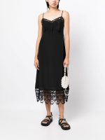 SIMONE ROCHA - Women W/ Deep Lace Trim Slip Dress