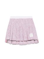 THOM BROWNE - Women Mini Backdrop Pleated Skirts
