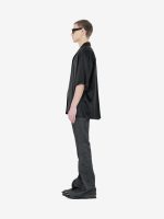DET BLEV SENT - Men Silk Short Sleeve Shirt - Image 3