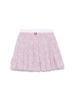 THOM BROWNE - Women Mini Backdrop Pleated Skirts - Image 2