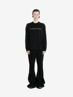 DET BLEV SENT - Men Graphic Long Sleeve T-Shirt