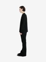 DET BLEV SENT - Men Graphic Long Sleeve T-Shirt - Image 3