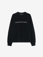 DET BLEV SENT - Men Graphic Long Sleeve T-Shirt - Image 4
