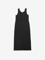 AURALEE - Women Cotton Silk Stretch Double Face Knit Dress - Image 4