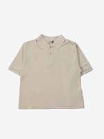 AURALEE - Women High Gauge Pique Polo Shirt - Image 4