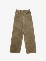 AURALEE - Women Pigment Dye Finx Corduroy Wide 5P Pants - Image 4