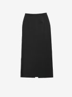 AURALEE - Women Cotton Silk Stretch Double Face Knit Skirt - Image 5