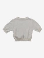 AMOMENTO - Women Sheer Cropped Knit Top - Image 4