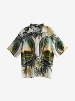 AMIRI - Men Paradise Bowling Shirt - Image 4