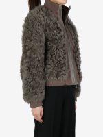 ATELIER NEW YORK - Women Shearling Short Jacket - Image 2