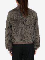 ATELIER NEW YORK - Women Shearling Short Jacket - Image 3