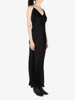 ATELIER NEW YORK  - Women Slip Dress With Draped Detail - Image 2