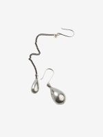 ANN DEMEULEMEESTER - Women Judith Earring Pearl + Earring Chain - Image 2