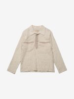 COMMUNS - Women Vintage Striped Long Sleeve Shirt - Image 5