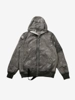 RICK OWENS DRKSHDW - Men Bomber Imbottito Gimp Flight Jacket - Image 4