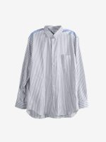 COMME DES GARCONS SHIRT - Men Woven Formal Stripe Shirt - Image 5