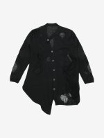 YOHJI YAMAMOTO - Women Draped D Cardigan - Image 4