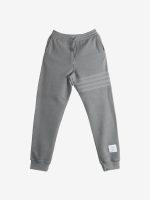THOM BROWNE - Men Seamed In 4 Bar Stripe Sweatpants - Image 4